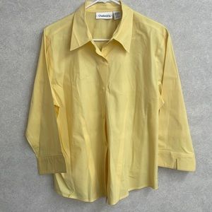 Chadwick’s XL yellow blouse